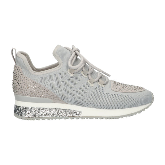 La Strada sneakers grijs met steentjes 2201230