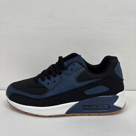 Air sneakers blauw zwart (verkrijgbaar van maat 40 t/m maat 45)