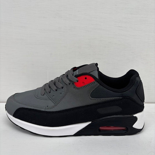 Air sneaker donkergrijs zwart
