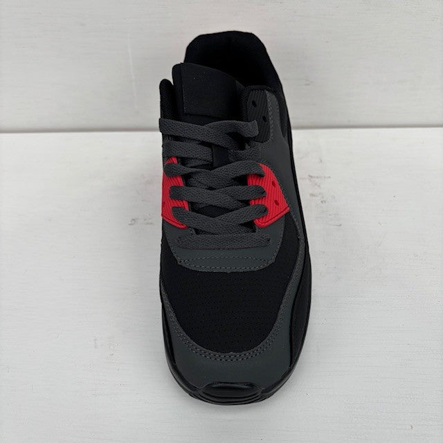 Gave air sneakers zwart grijs rood