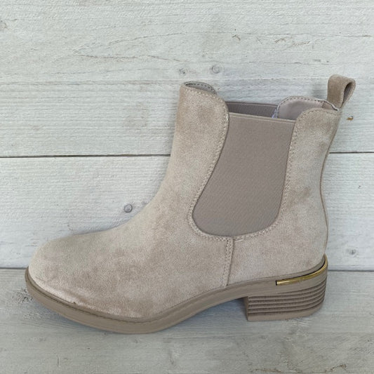 Chelseaboots beige