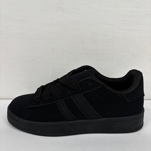 Retro sneaker all black