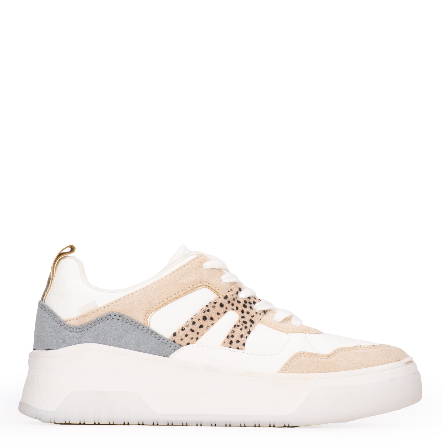 POSH by Poelman sneakers beige combinatie