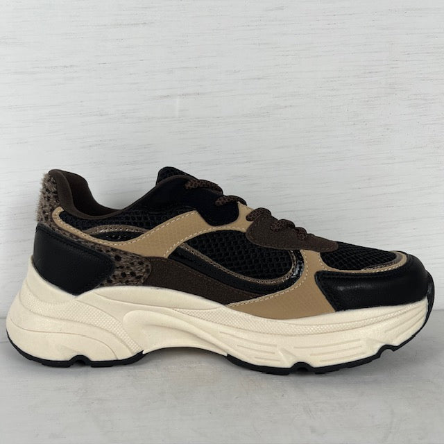 Posh by Poelman sneakers black with combination