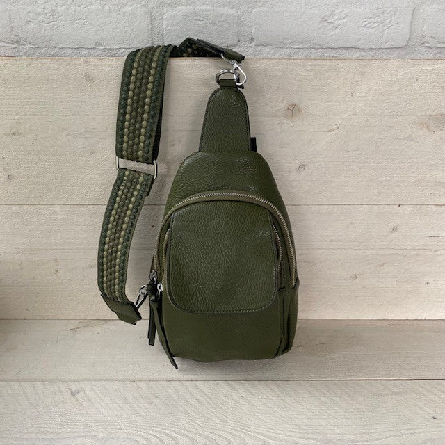 Crossbody / Rugtasje groen