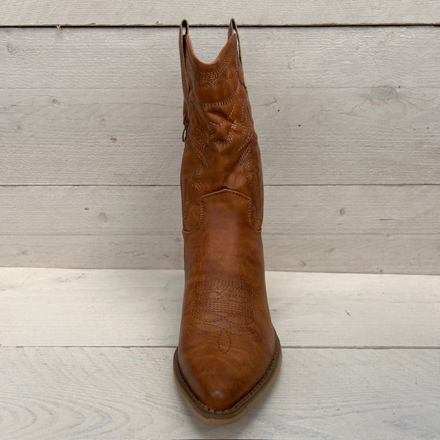 Stoere cowboylaarzen camel