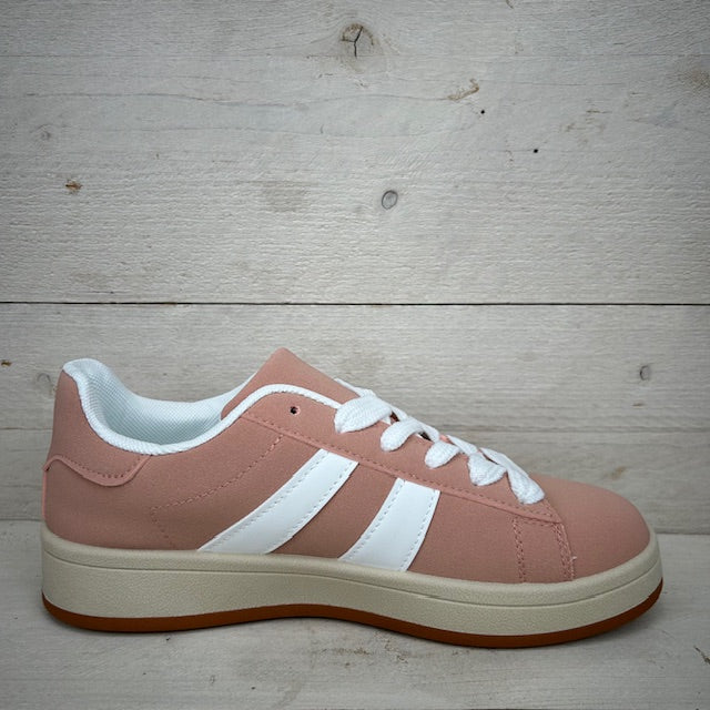 Leuke retro sneakers roze