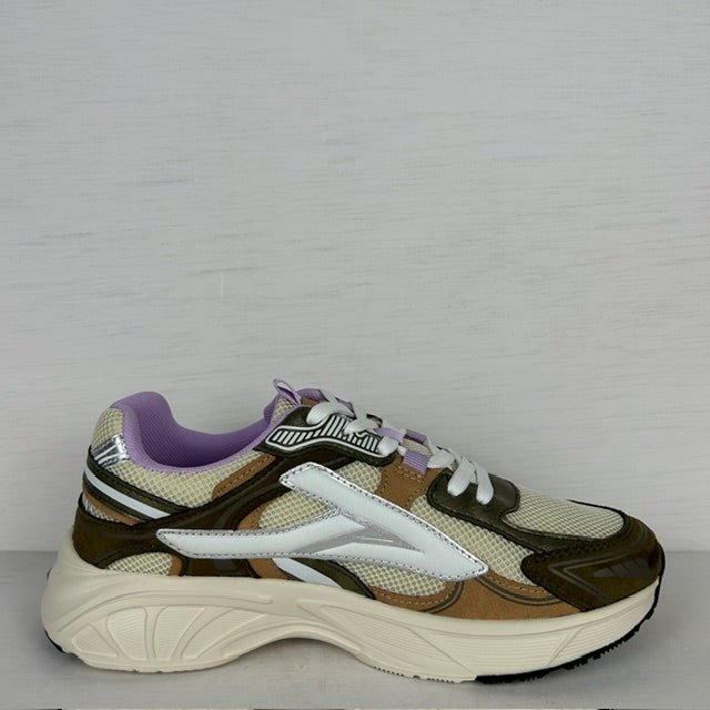Posh by Poelman trendy sneakers mint with combination