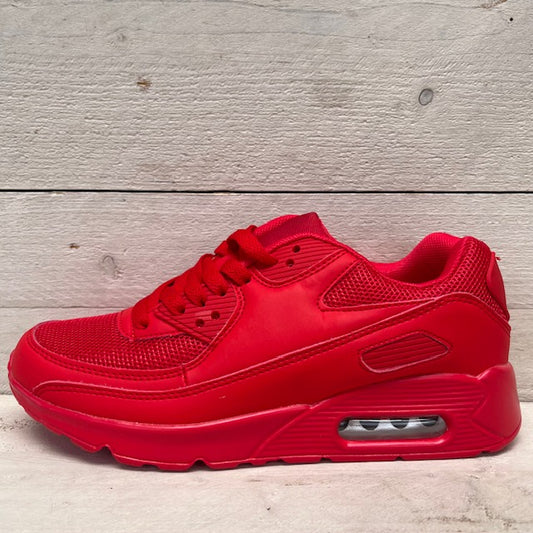 Air sneakers rood