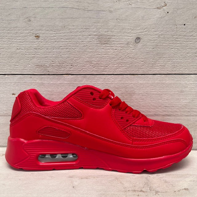Air sneakers rood
