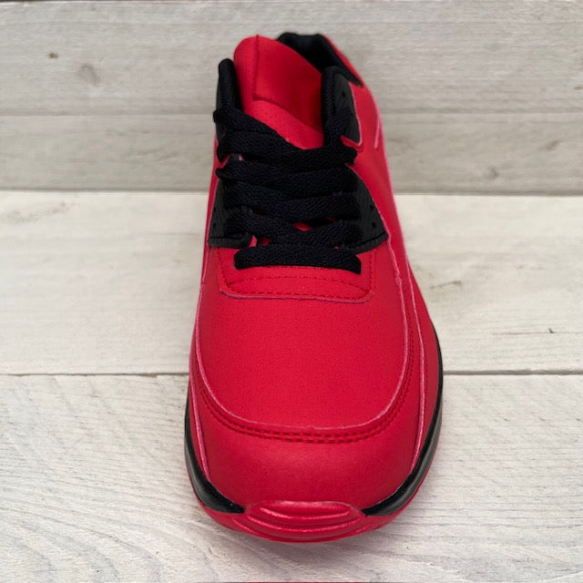 Air sneakers rood zwart (verkrijgbaar van maat 40 t/m maat 45)