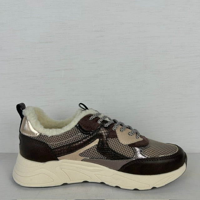 Posh by Poelman kiki sneakers bruin