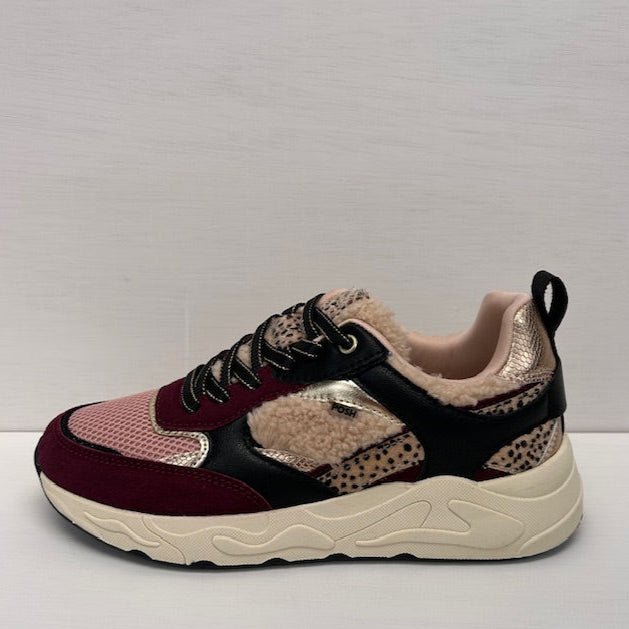 Posh by Poelman sneakers red with combination