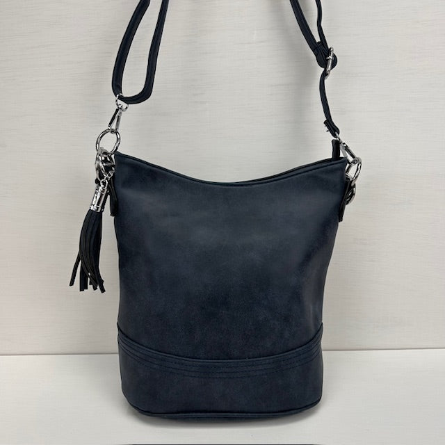 Schoudertas/ handtas blauw