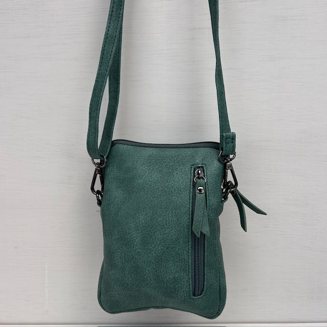 Telefoontasje groen