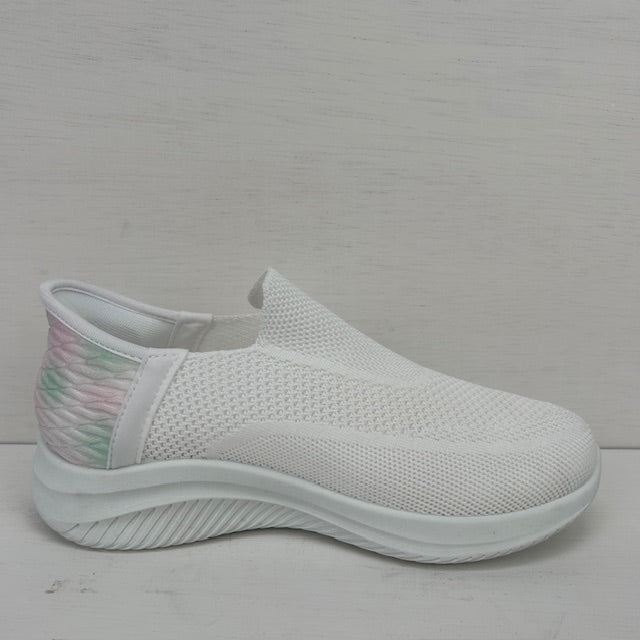 Leuke instapsneakers wit