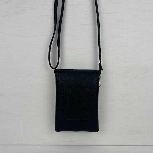 Basic telefoontasje zwart