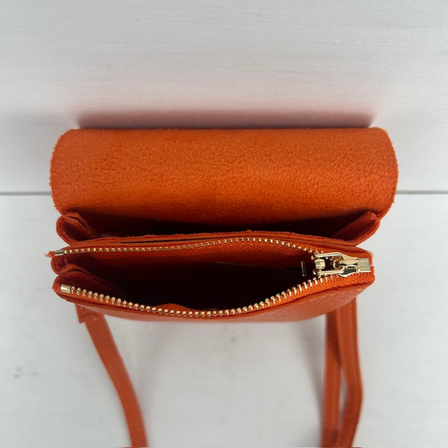Basic telefoontasje oranje