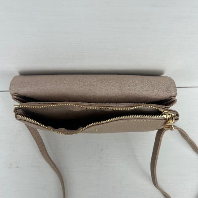 Basic schoudertasje khaki