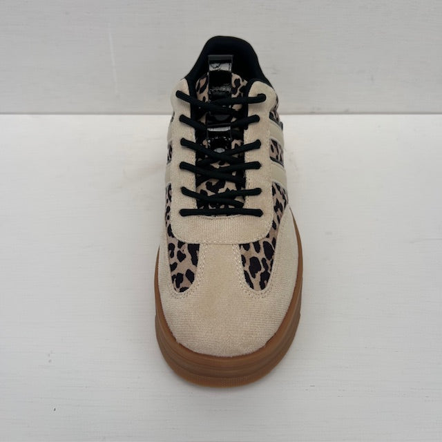 Posh by Poelman retro sneakers beige with combination