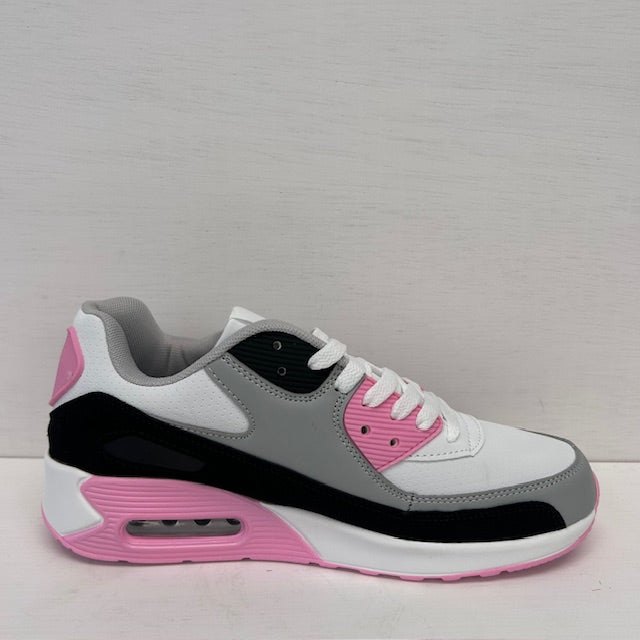 Gave air sneakers wit roze