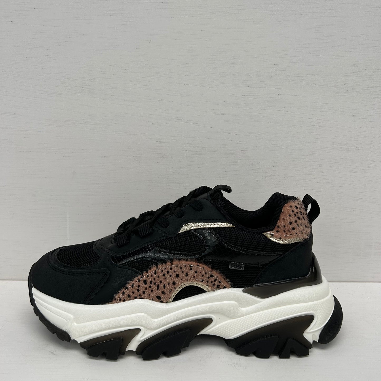 Posh by Poelman Polly sneakers black with combination