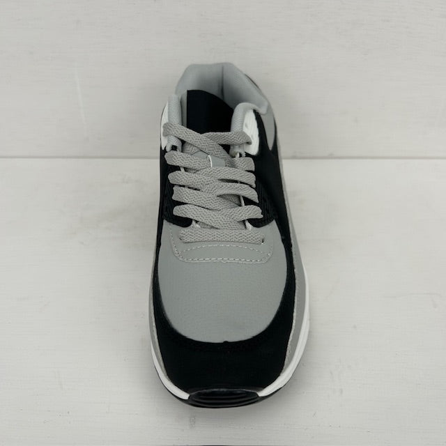 Air sneakers grijs zwart wit (maat 36 t/m 45)