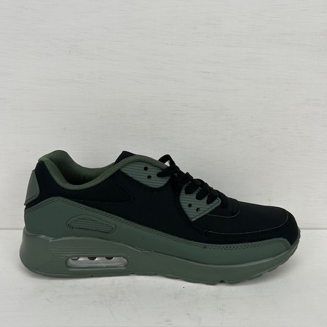 Gave air sneakers zwart groen (verkrijgbaar van maat 40 t/m maat 45)