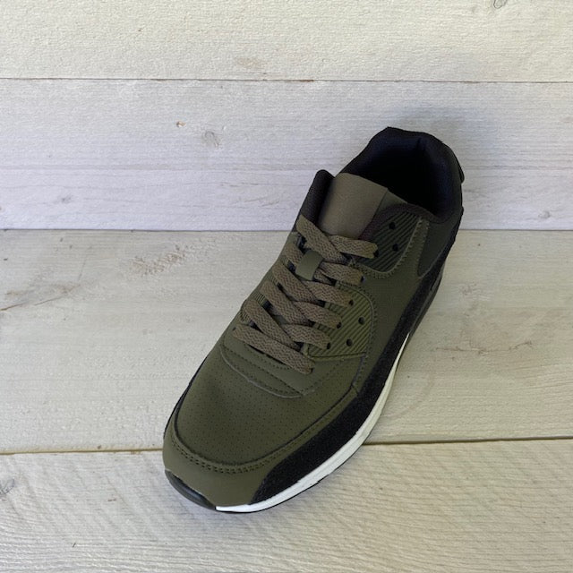 Gave air sneakers olijf
