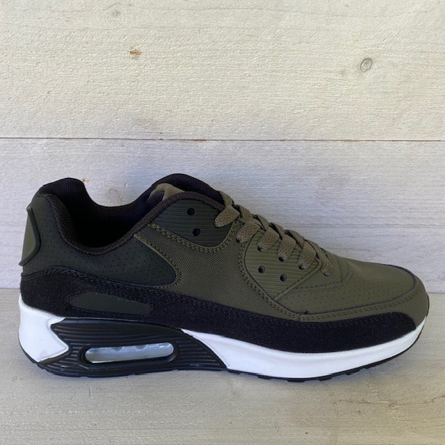 Gave air sneakers olijf
