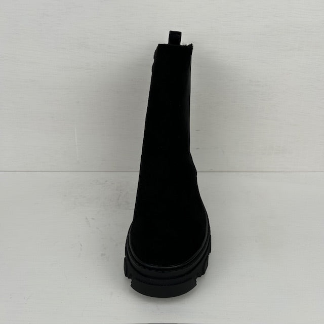 Tijdloze suèdine boots zwart