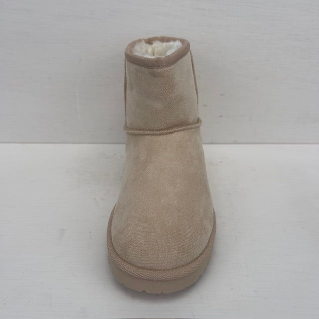 Leuke suèdine uggies beige