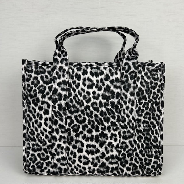The tote bag panter grijs