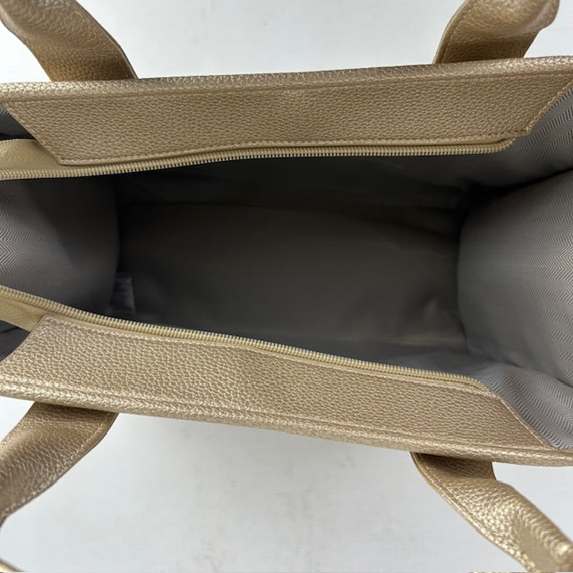 The tote bag goud