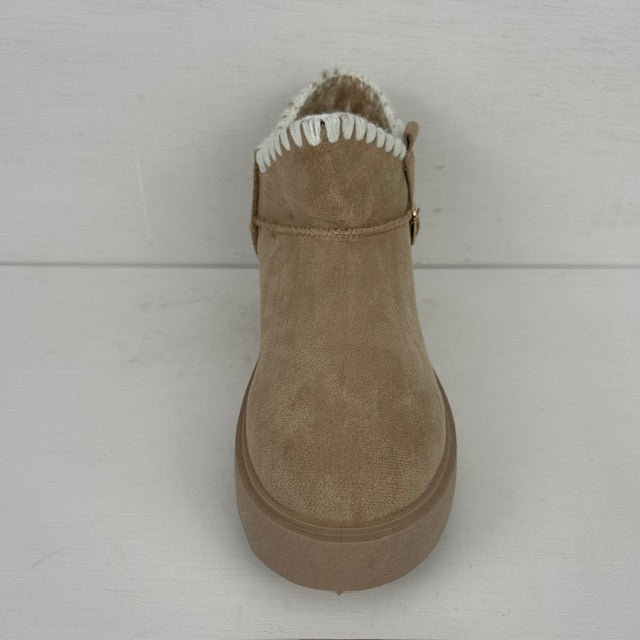 Uggies met leuk stiksel khaki