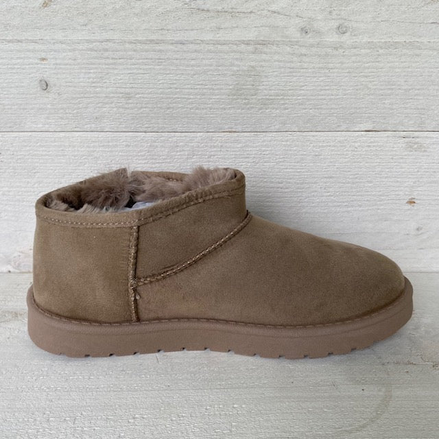 Uggie met ritsje khaki
