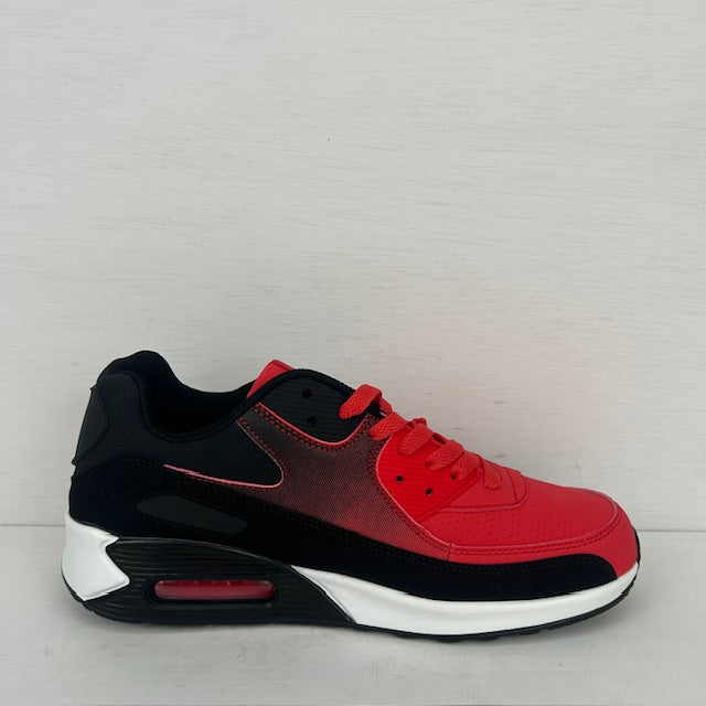 Air sneaker zwart rood (verkrijgbaar van maat 36 t/m 45)
