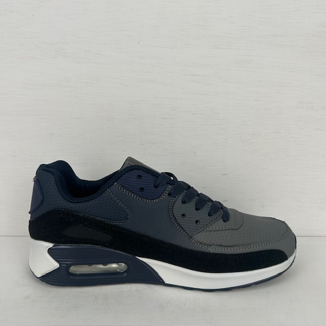 Air sneakers grijs blauw