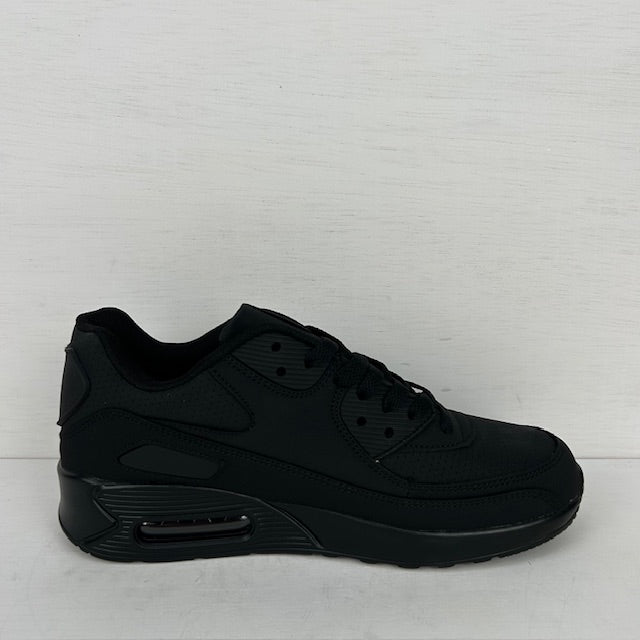 Gave air sneakers zwart (maat 36 t/m 45)