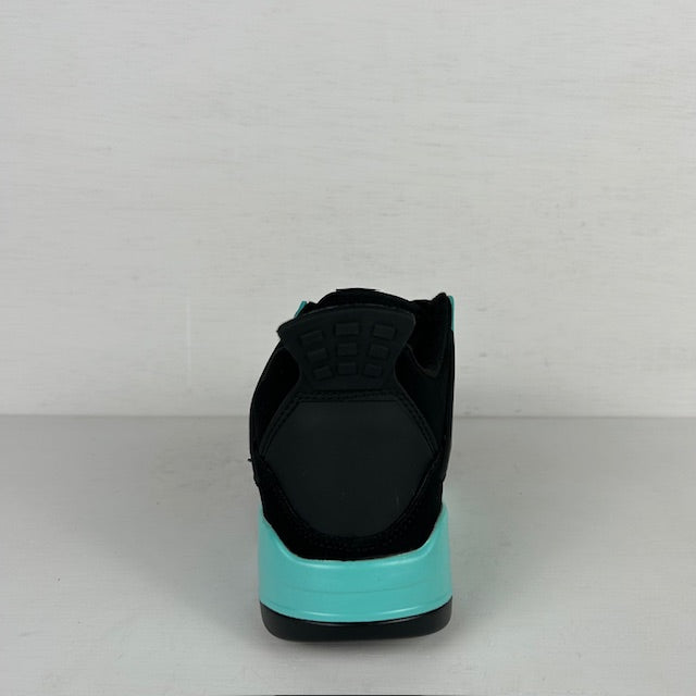 Trendy air sneakers zwart blauw