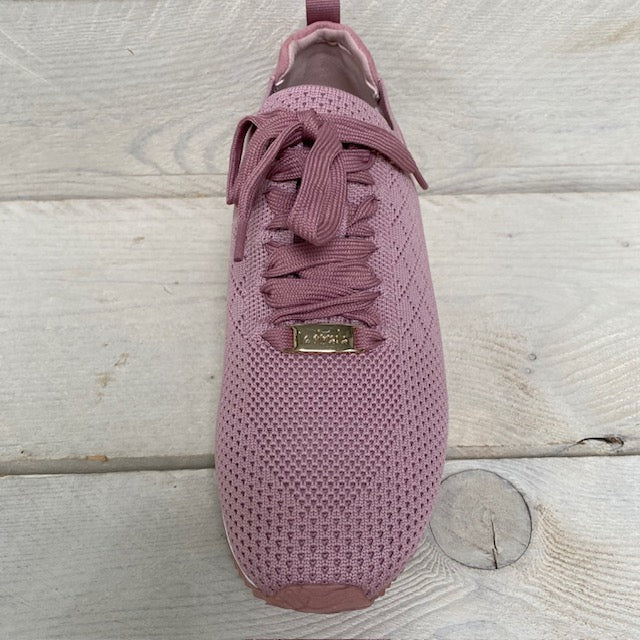 Lastrada knitted sneakers dk nude 2103383