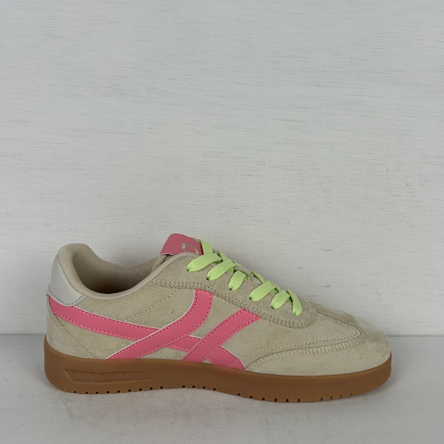 Posh by Poelman retro sneakers beige