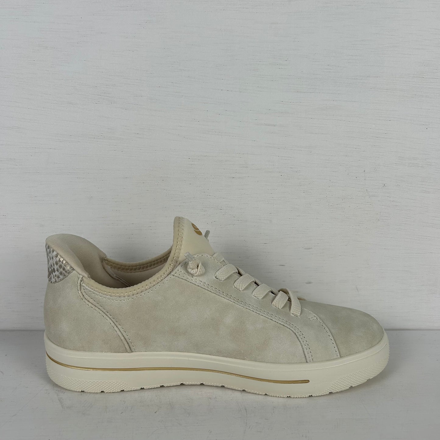 Jana Step in sneakers beige