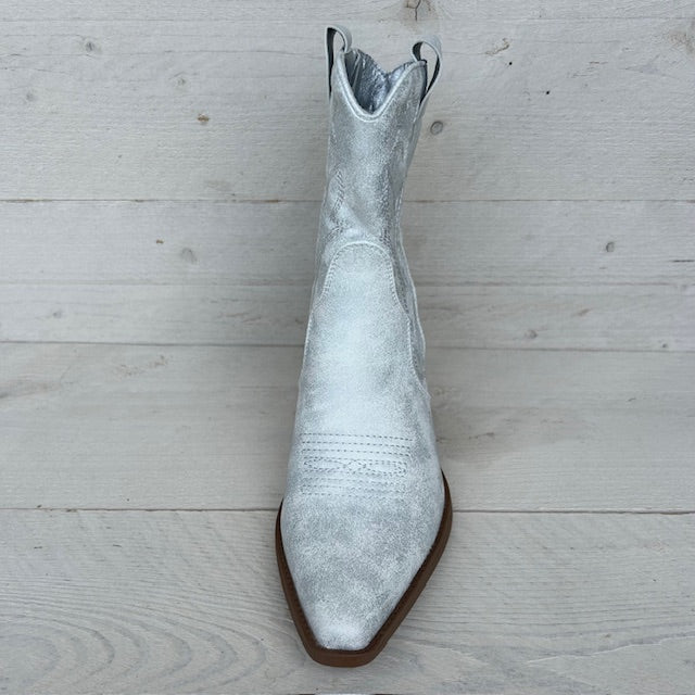 Cowboylaarsje licht zilver