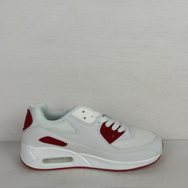 Gave air sneakers wit bordeaux rood