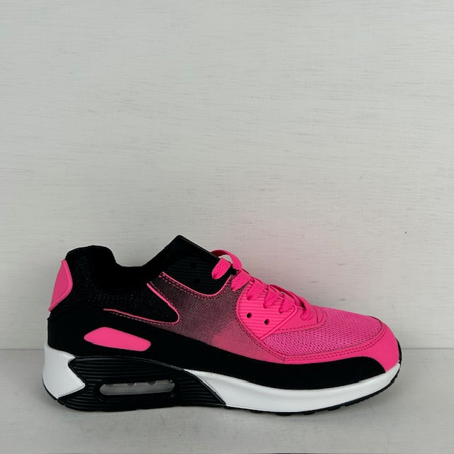 Leuke air sneakers fuchsia