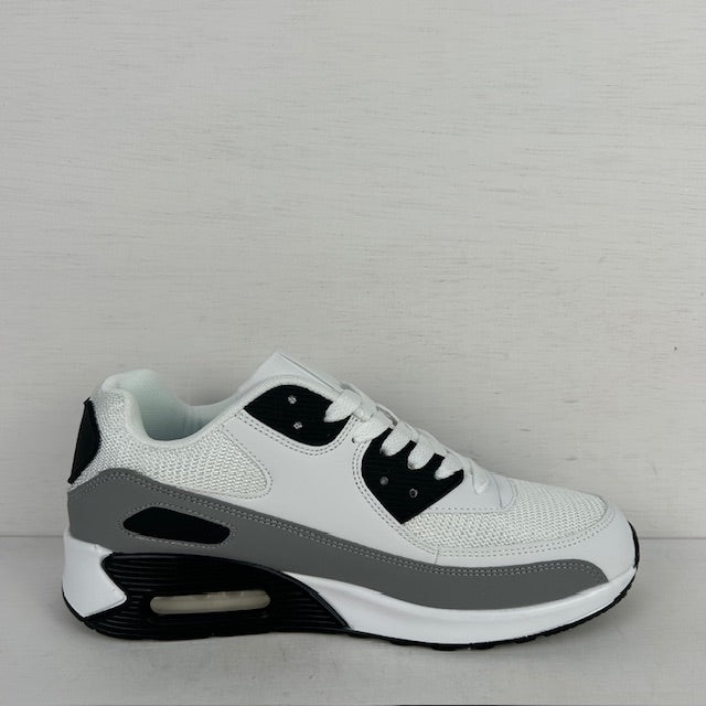 Leuke air sneakers wit grijs