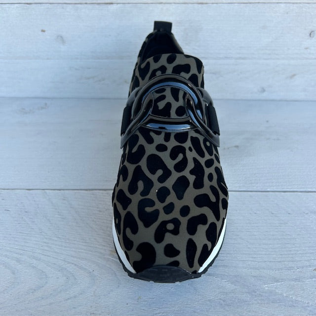 La Strada sneakers khaki leopard 2203626