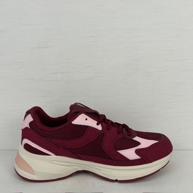 Leuke sneakers met trendy design rood