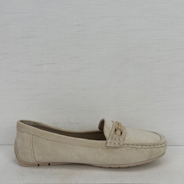 Geweldige instappers met gouden detail beige
